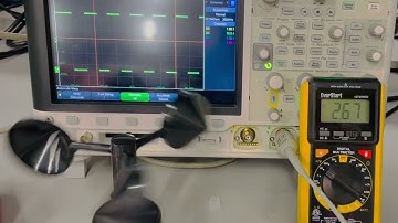 Reading Pulses From Wind Speed Sensor