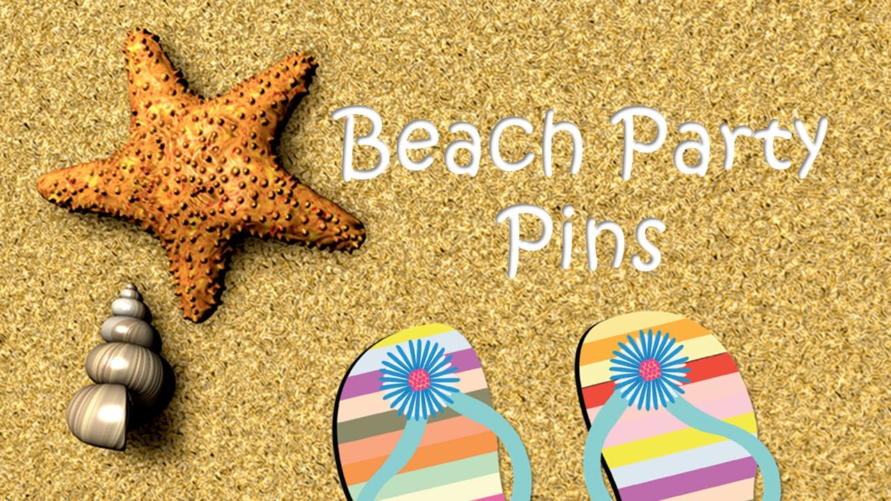 Easy Pins for  Beach Party // Pinterest Interest Gal // Christina Deloma