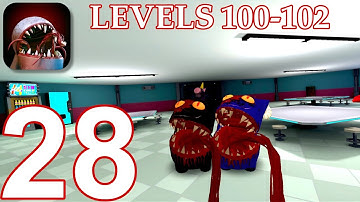 Imposter Hide 3D Horror Nightmare - Gameplay Walkthrough Part 28 - Levels 100-102 (iOS,Android)