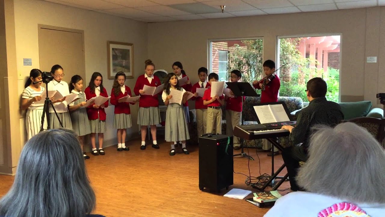 House Hildegaard Easter community service at St. Dominic's Nursing Home