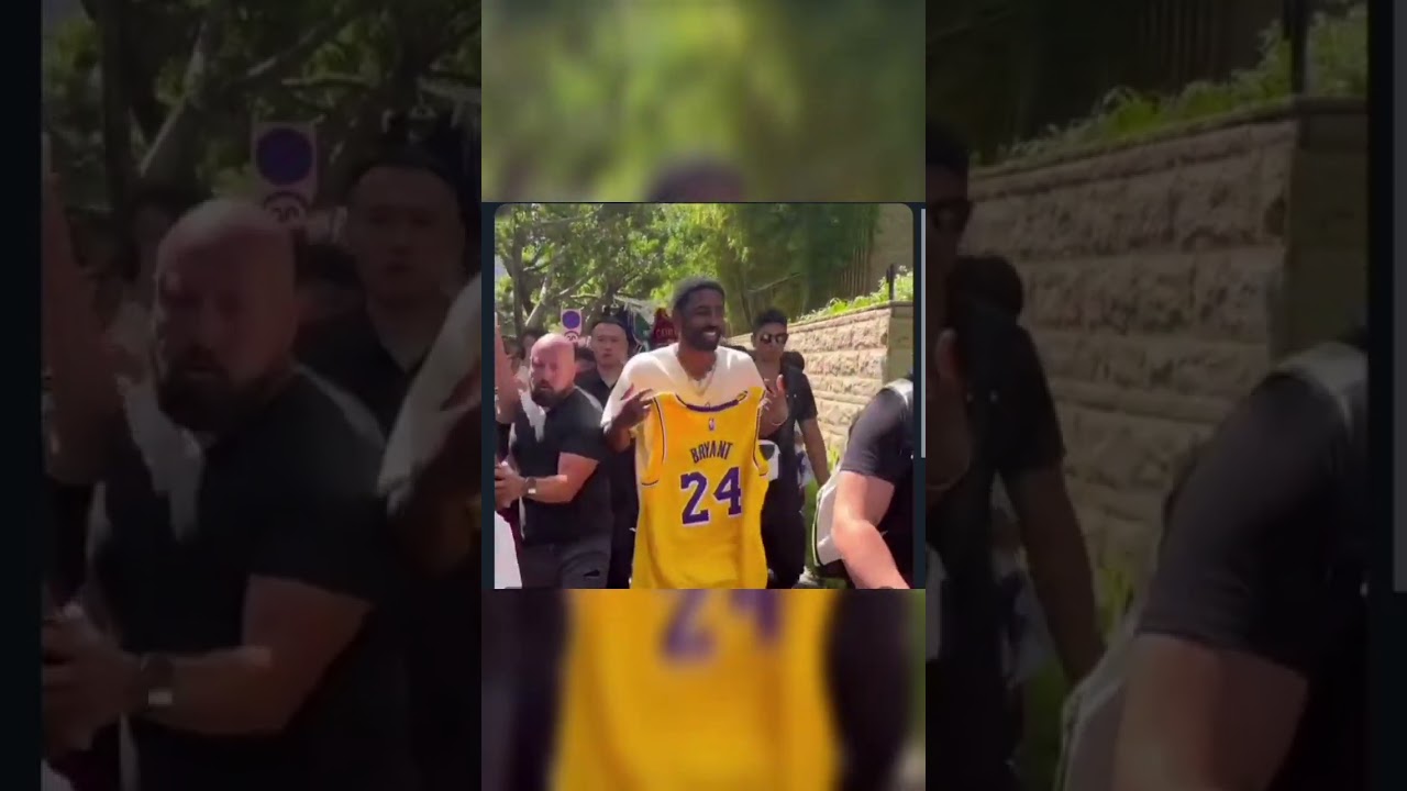 Kyrie Irving showing LOVE for Kobe in China 🐍🫶🏾🇨🇳 
