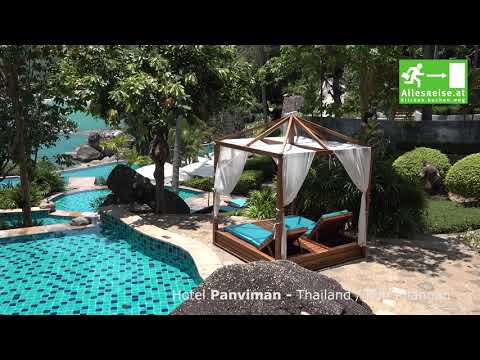 Hotel Panviman Koh Phangan mit Drohne in 4K, Thailand - ein Hotelvideo von AllesReise.at
