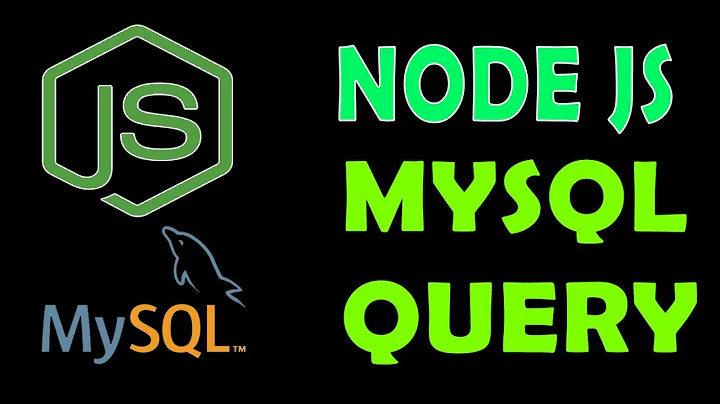 Execute MySQL Query Using NodeJS | NodeJS With MySQL Tutorial