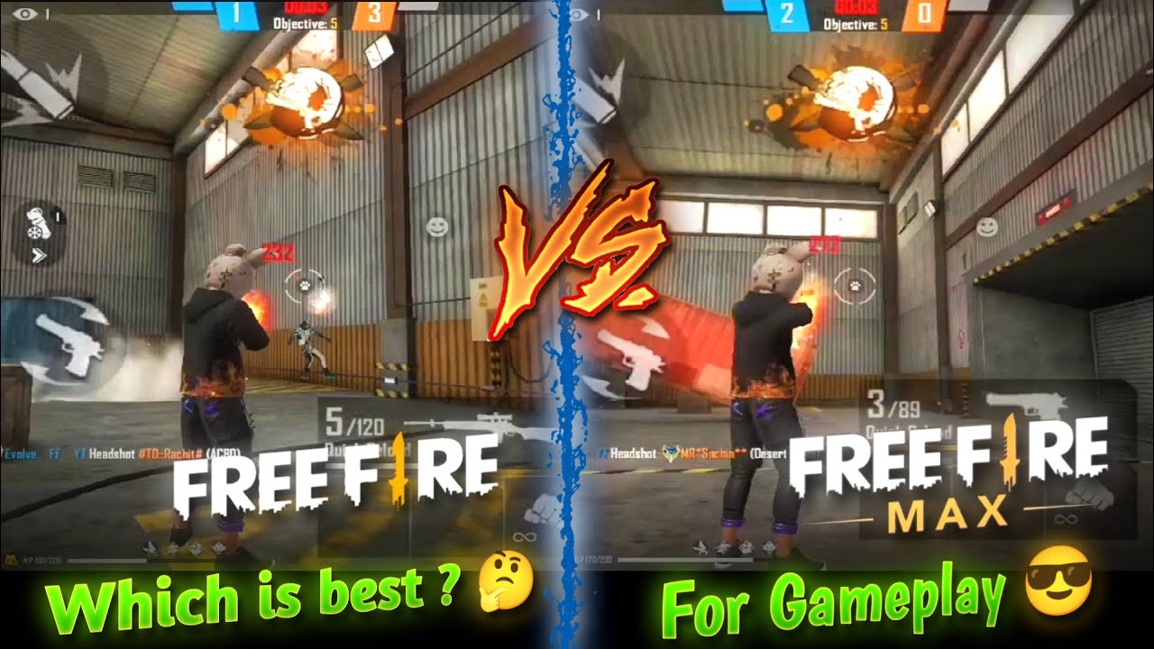 Free Fire: 5 Differences Between Free Fire Max and Free Fire