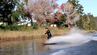 Freestyle water skiing on The 2021 Delirium Graphite - Video