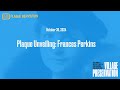 Plaque Unveiling - Frances Perkins
