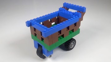 Lego Cart (001) Building Instructions - LEGO Classic How To Build - DIY