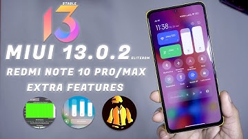 MIUI 13 Stable Elite ROM for Redmi Note 10 Pro/Max , Good Animation & Best Performance | HINDI