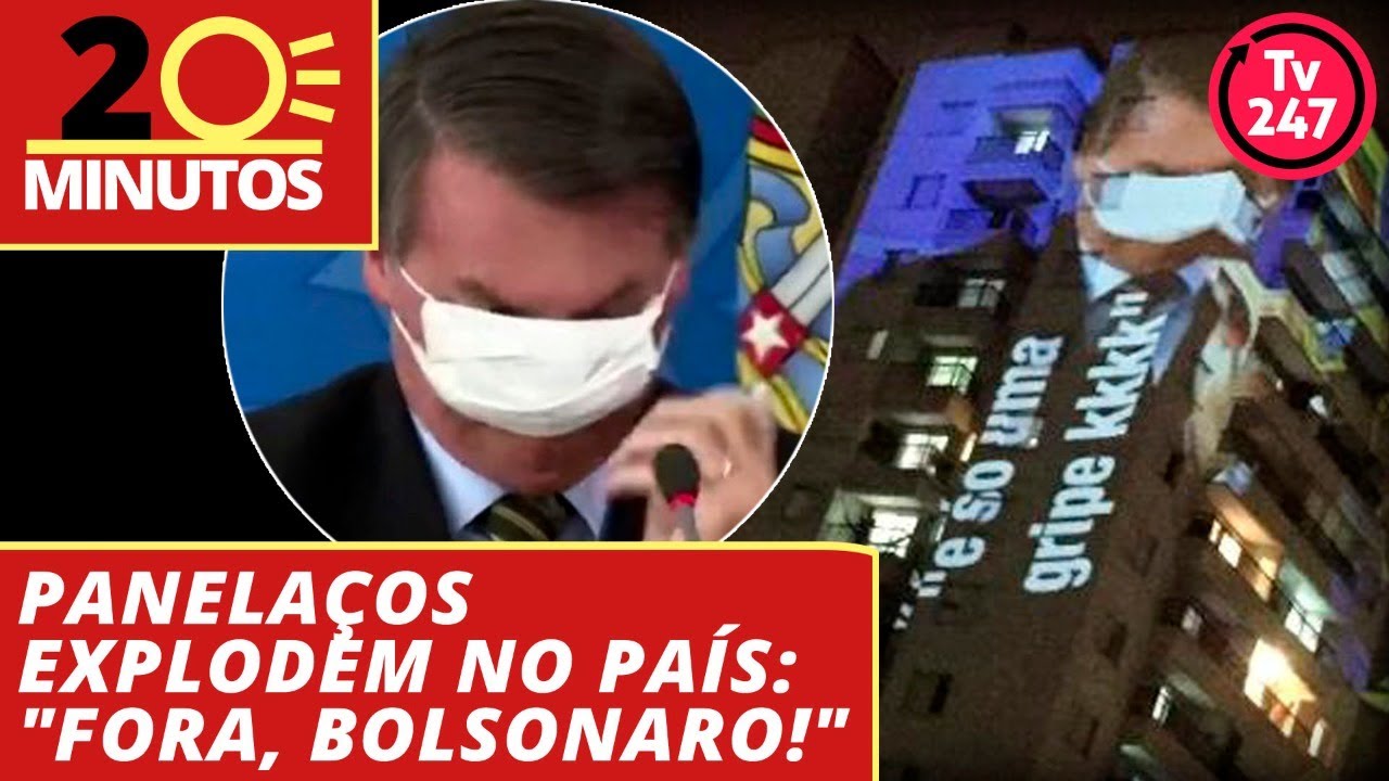 O Dia em 20 Minutos (18.3.20) - Panelaços explodem no País: "Fora ...