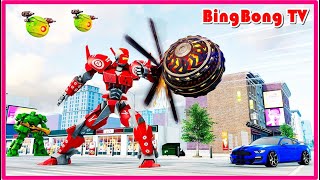 Football Robot Car Transform - City Defense Robot War | Robot Transformer | Android Gameplay 220218 screenshot 2