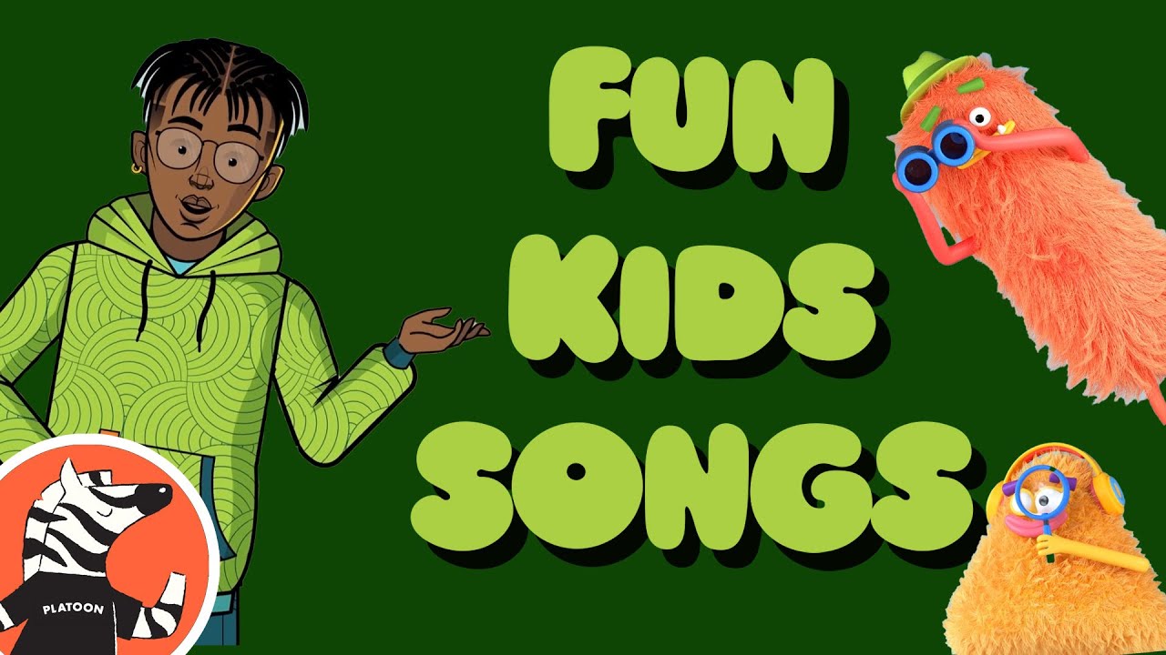 Fun kids songs to sing along and dance 🎤 kids music for circle time ...