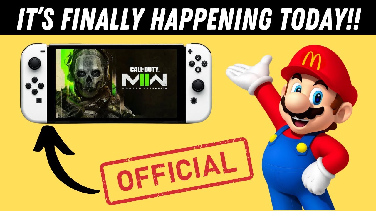 Unveiling Call of Duty on Switch: Must-Watch! #gaming #youtubeshorts # ...