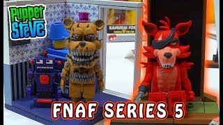 Five Nights at Freddy's The Toy Stage Set Review McFarlane