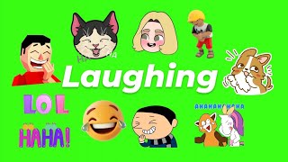 Animated Laughing GIF Green Screen Pack (Free Download)