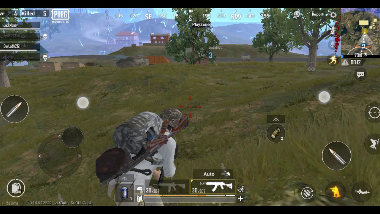 Pubg mobile lite Gameplay pubg lite chicken dinner - YouTube
