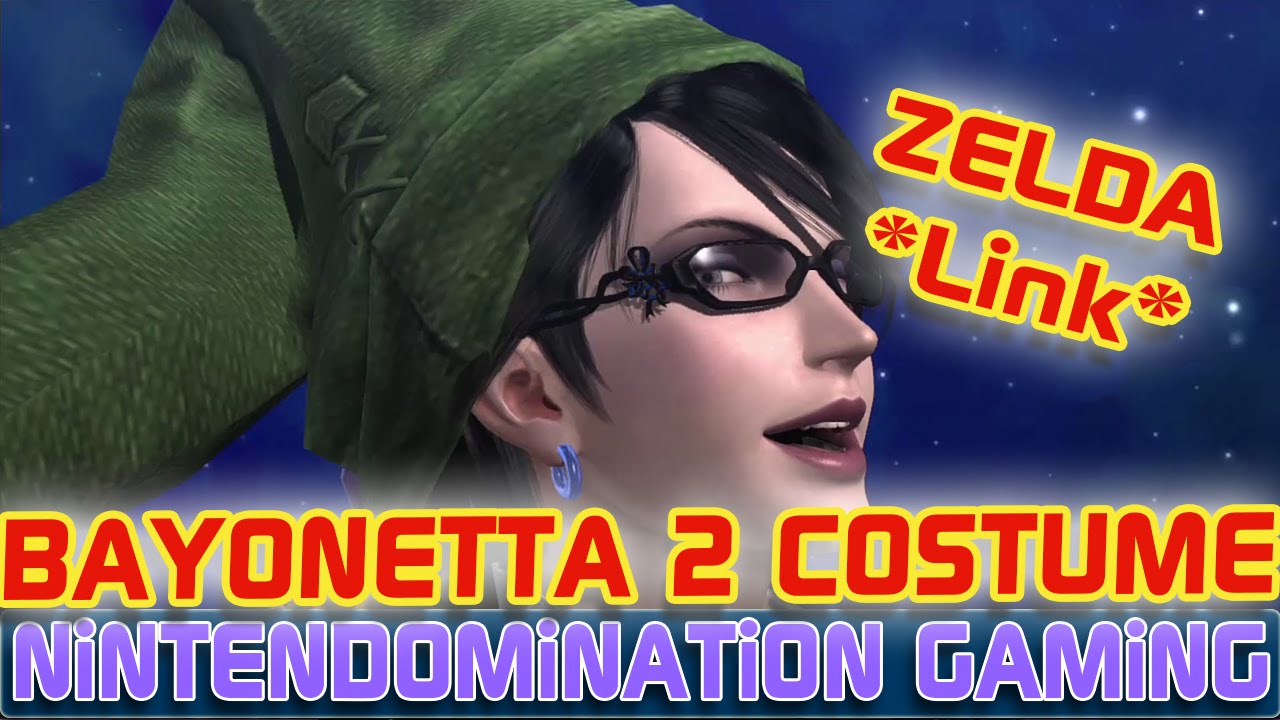 Bayonetta 2 *LINK Costume Transformation* (Zelda) - YouTube