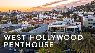 Chic West Hollywood Penthouse Panoramic Views 1345 Havenhurst Dr