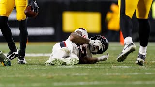 💔 Nico Collins CARTED OFF with HEAD INJURY against Steelers | Texans vs steelers 