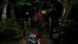 Jill Valentine decapitated by Hunter from RE3 part3