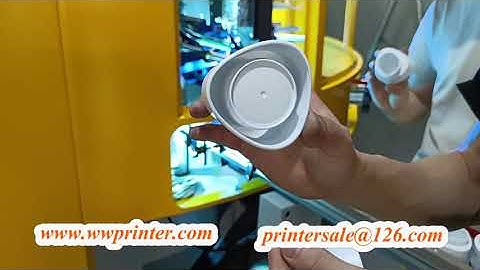 Auto 3 Color Full Servo Screen Printing machine for Triangle Jar Decorating CNC03