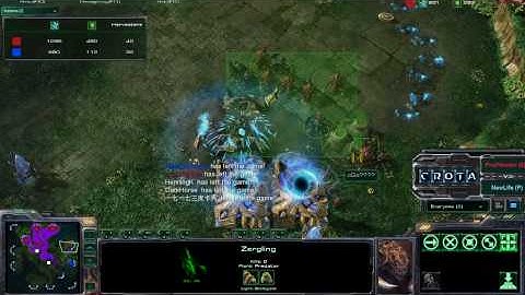 StarCraft 2 - 170 FrutiVendor vs NewLife ZvP on Lost Temple Part 2