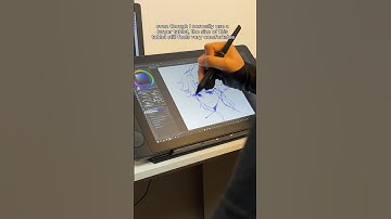 Trying the new Kamvas 13 Gen 3 from @HuionTablet ! #digitalart #drawingtablet #review