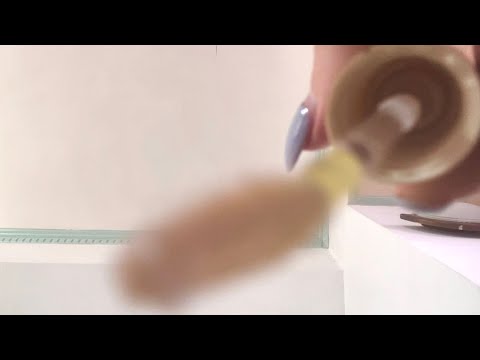 asmr doing ur makeup on a rainy day 🌧️ (camera touch, layered sound, no talking)💤💕