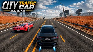 🚗 City Traffic Car: Real Driving Gameplay | High Speed Highway Racing on Android | Tectro Wheels  screenshot 3