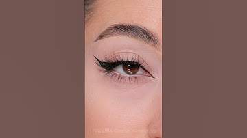 Master your eyeliner with this technique 🏆#eyeliner #eyelinertutorial #makeup #maquillaje #макияж