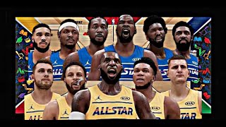 Team LeBron vs Team Durant Full Games Highlights | 2021 NBA All-star Game (NBA2K21)