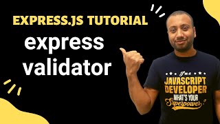 express js bangla tutorial 23 : server-side validation using express-validator
