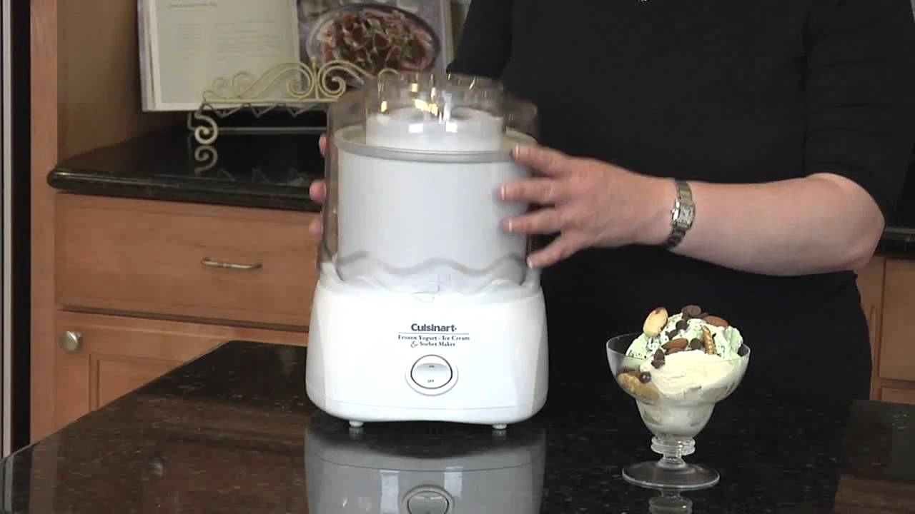 Cuisinart Ice Cream, Frozen Yogurt and Sorbet Maker