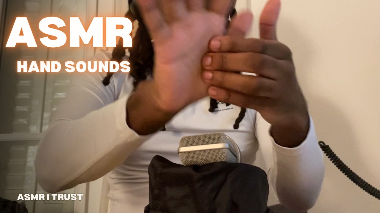 ASMR Hand Sounds | Palm Scratching only