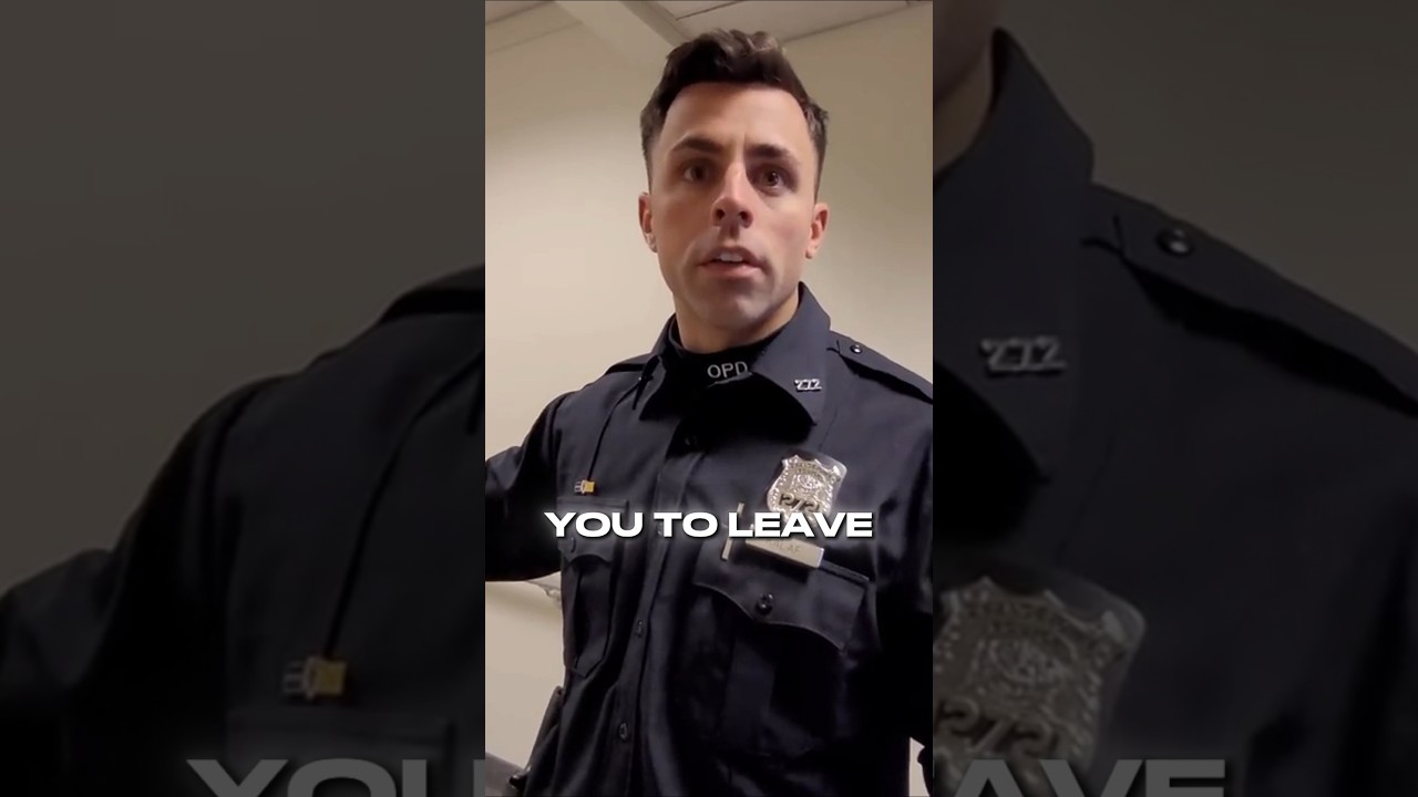 Офицер в действии! Выключите камеру!