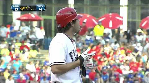 2011/07/25 Kinsler's RBI double