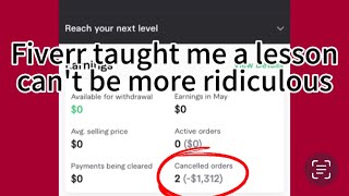 Fiverr stole $1600 from me