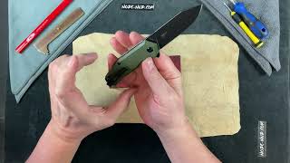 SMGF3133 Steel Will Tenet 2 Linerlock OD Green
