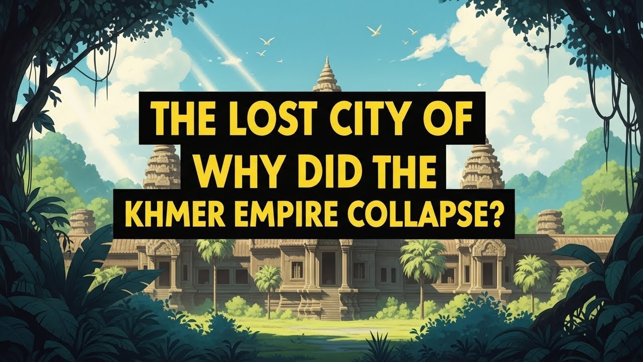 The Lost City of Angkor Why Did the Khmer Empire Collapse - YouTube