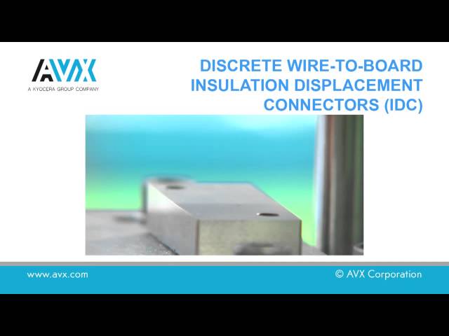 53-8702 IDC WTB Press-Fit Connectors - KYOCERA AVX