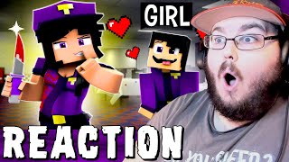 PURPLE GIRL VS PURPLE GUY!?  Fazbear and Friends SHORTS #116 Compilation FNAF REACTION!!!