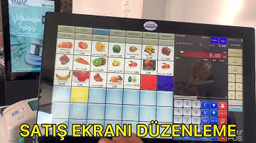 Satış Ekranı Düzenleme