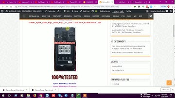 Bytwo BS500 Mega Flash File MT6580 5.1 Lollipop New Version Firmware