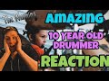 10 YEARS OLD! - Paulina the Drummer - The Warning - My Life Would Suck - Kelly Clarkson - REACTION