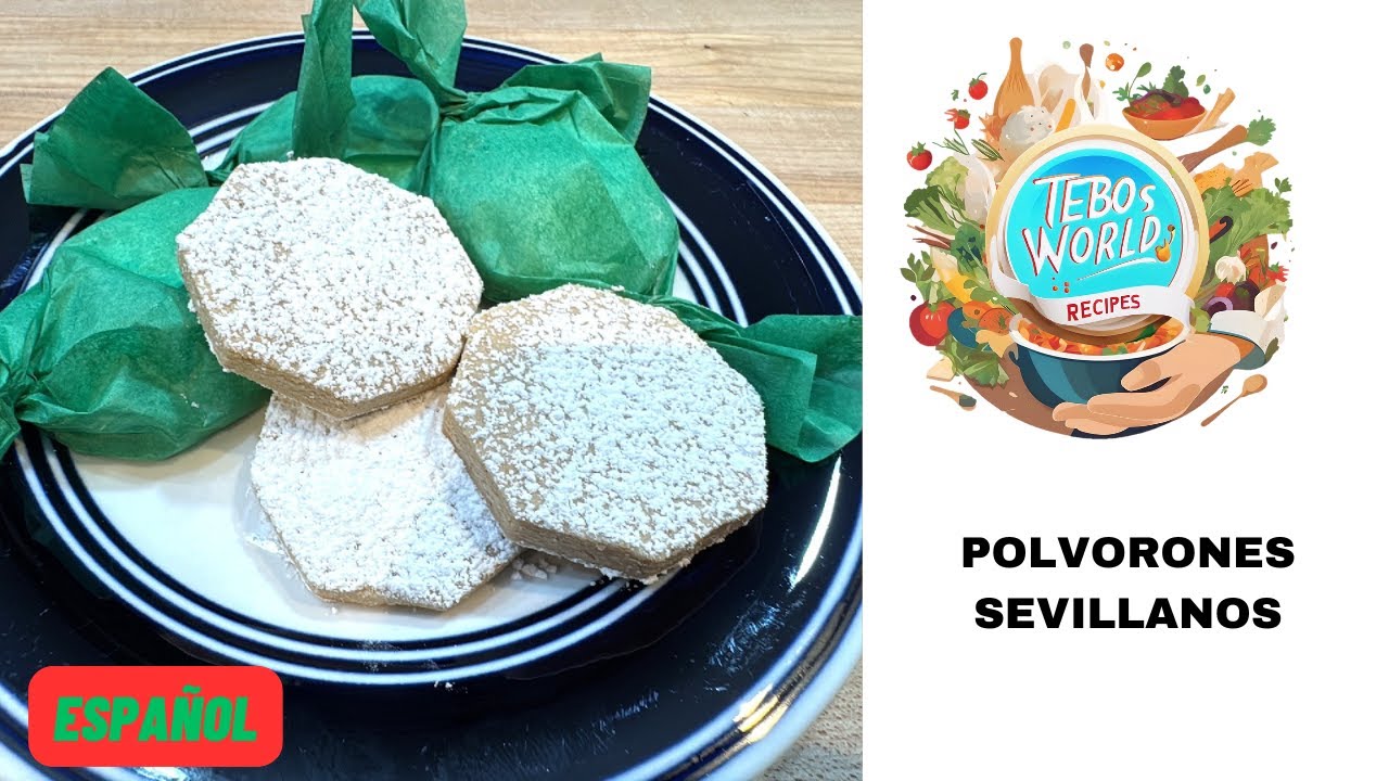 Receta auténtica de polvorones sevillanos | Galletas tradicionales ...