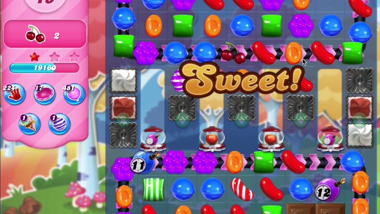 Candy Crush Level 3172 (no boosters, 3 stars) YouTube
