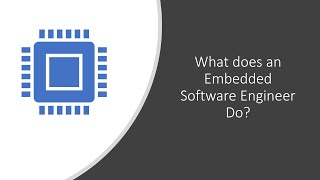 What does an Embedded Software Engineer Do?