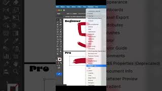 Adobe illustrator tutorial Beginner vs professional designer #76  #adobeillustrator