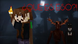 ESA COSA ME ESTÁ SIGUIENDO!!! |nueva serie de minecraft |horror mod |chacha cat