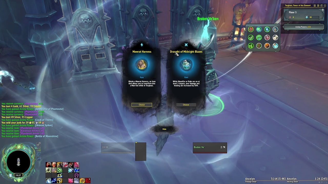 Resto Druid In Torghast What Spec Druid World Of Warcraft Forums