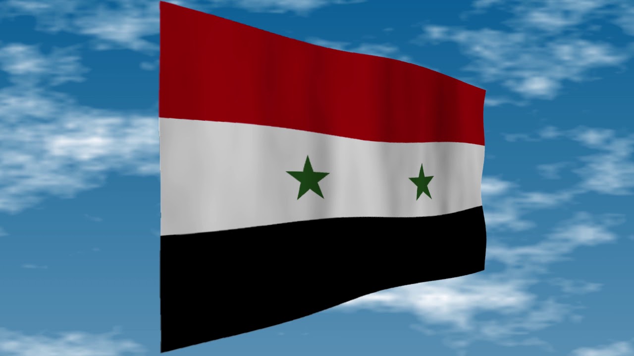 シリアの国旗 背景には雲が流れています Youtube シリアの国旗 背景には雲が流れています Youtube